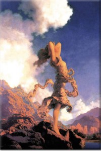 Ecstacy. Maxfield Parrish